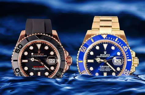 rolex yacht master vs submariner date.